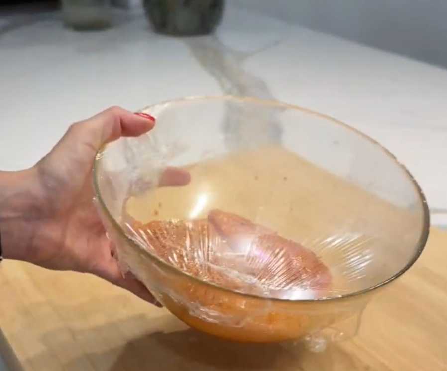 Poitrine de poulet à la friteuse à air - Étape 4