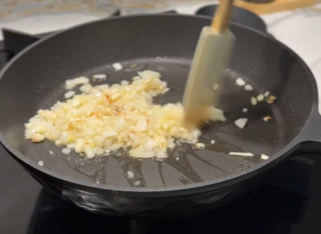 Poulet aux pâtes orzo en sauce crémeuse - Étape 2