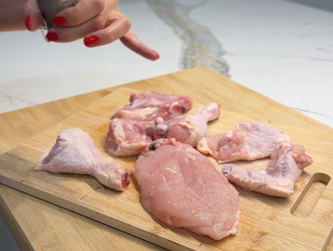 Poulet frit croustillant - Étape 2