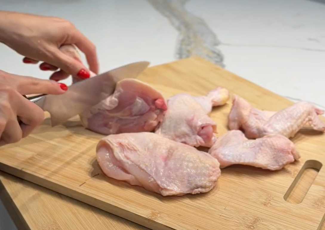Poulet frit croustillant - Étape 1