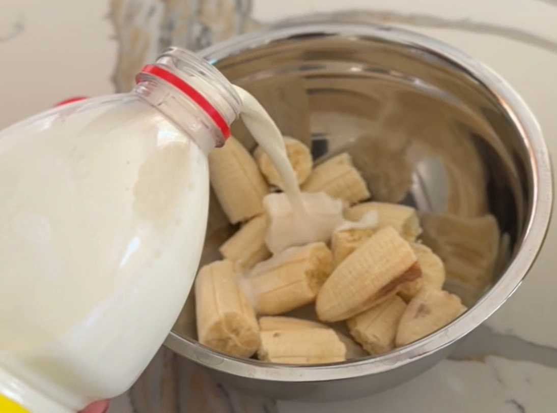 Crème glacée à la banane - Étape 2