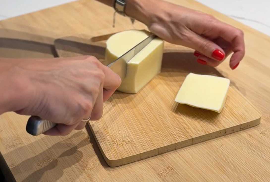 Bâtonnets de fromage cuits au four - Étape 1