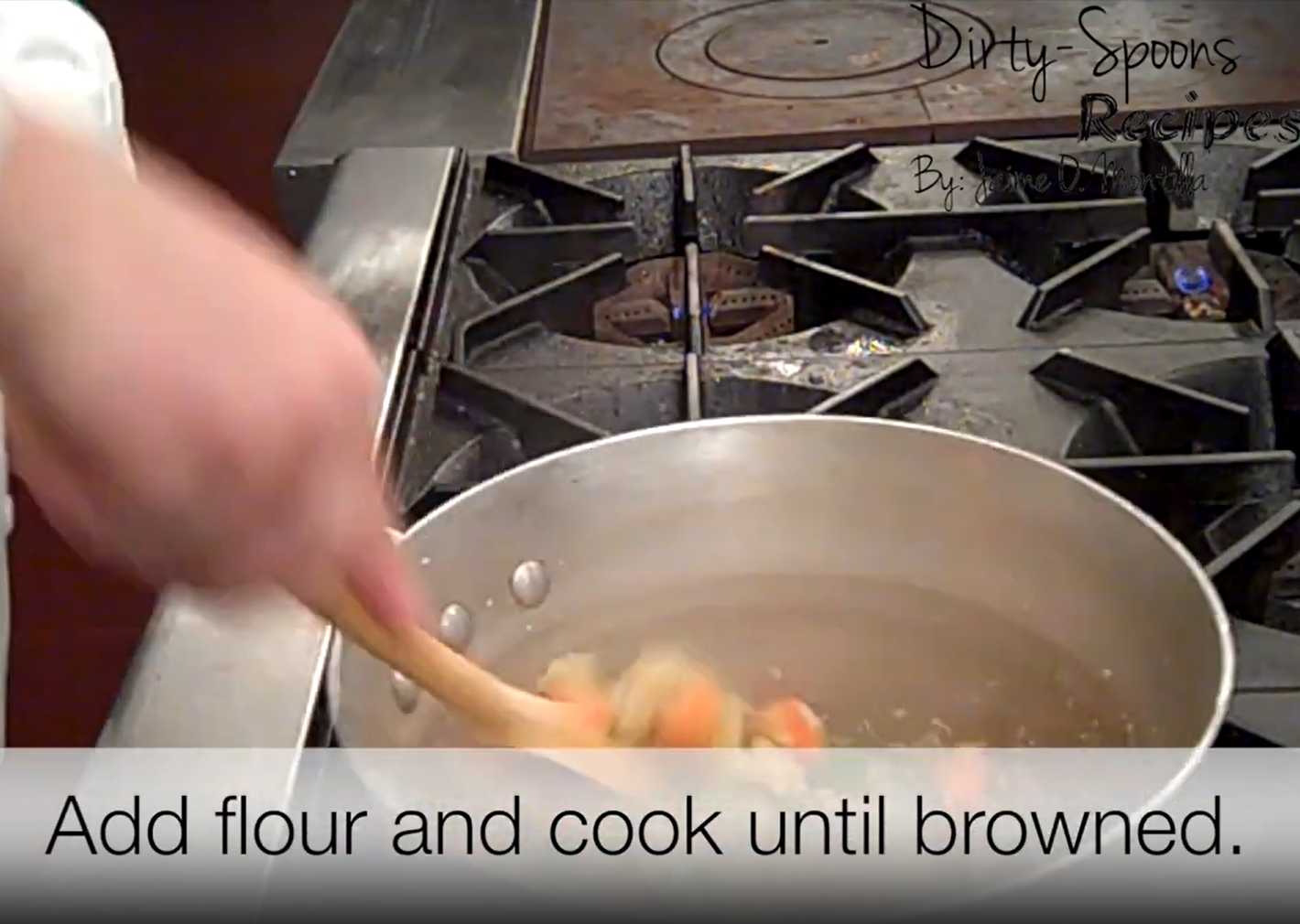 Sauce espagnole - Étape 3