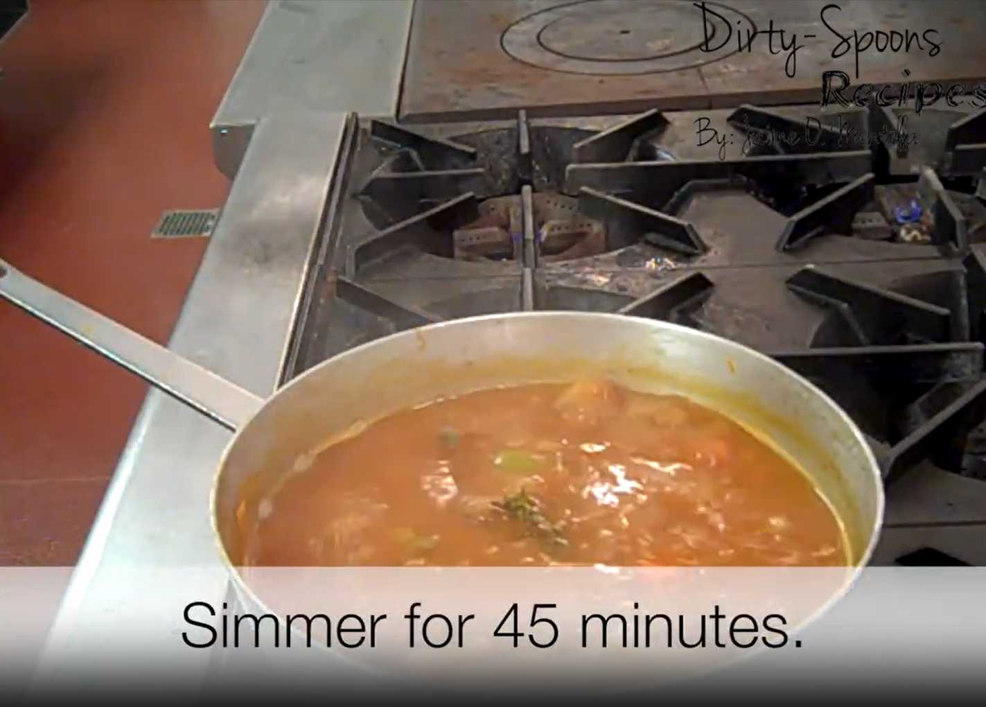 Sauce espagnole - Étape 6