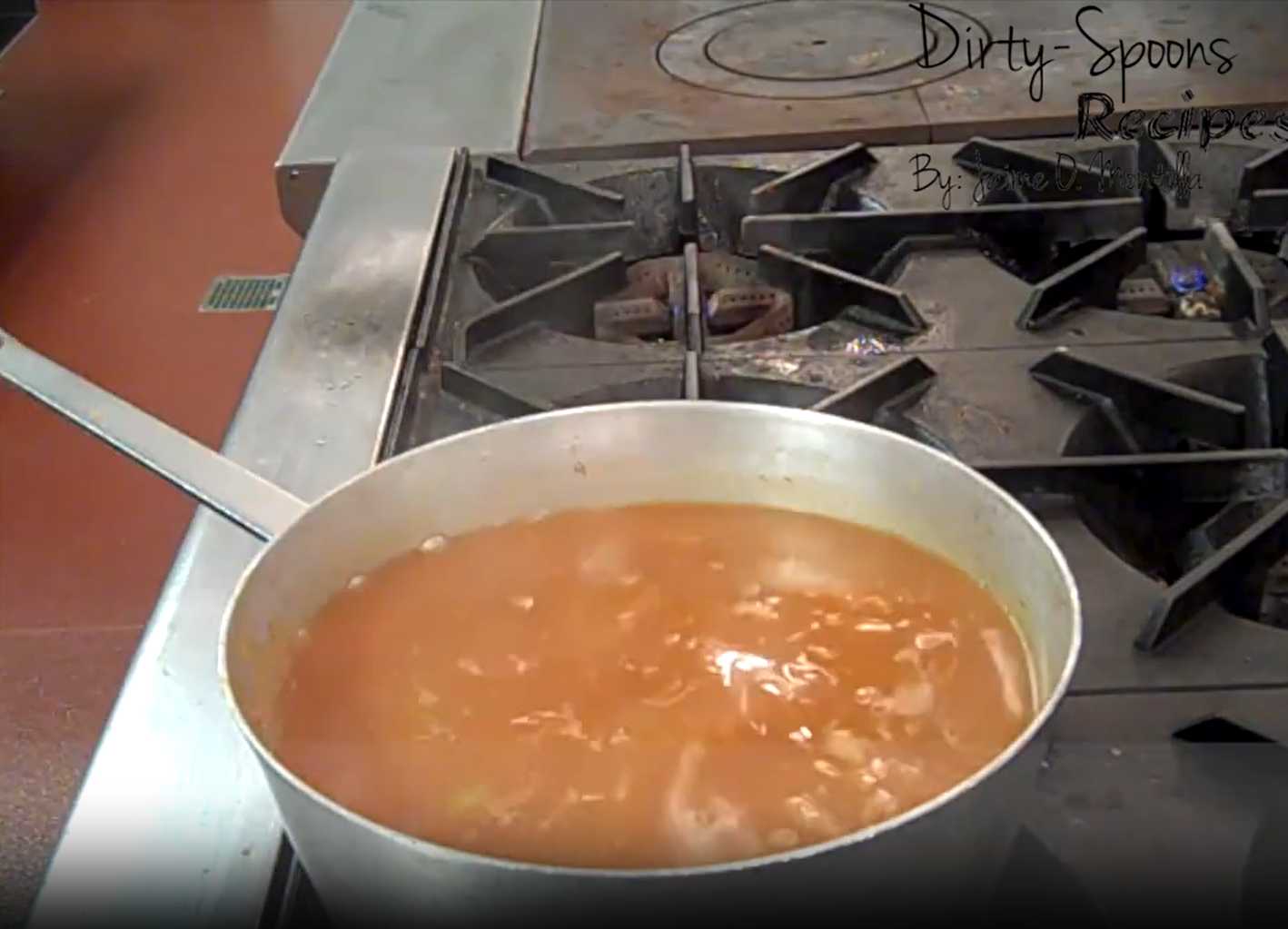 Sauce espagnole - Étape 4