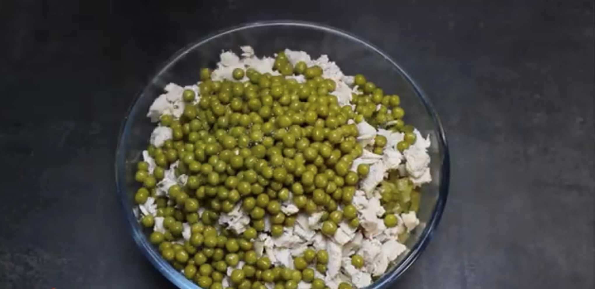 Olivier avec du poulet - Étape 6