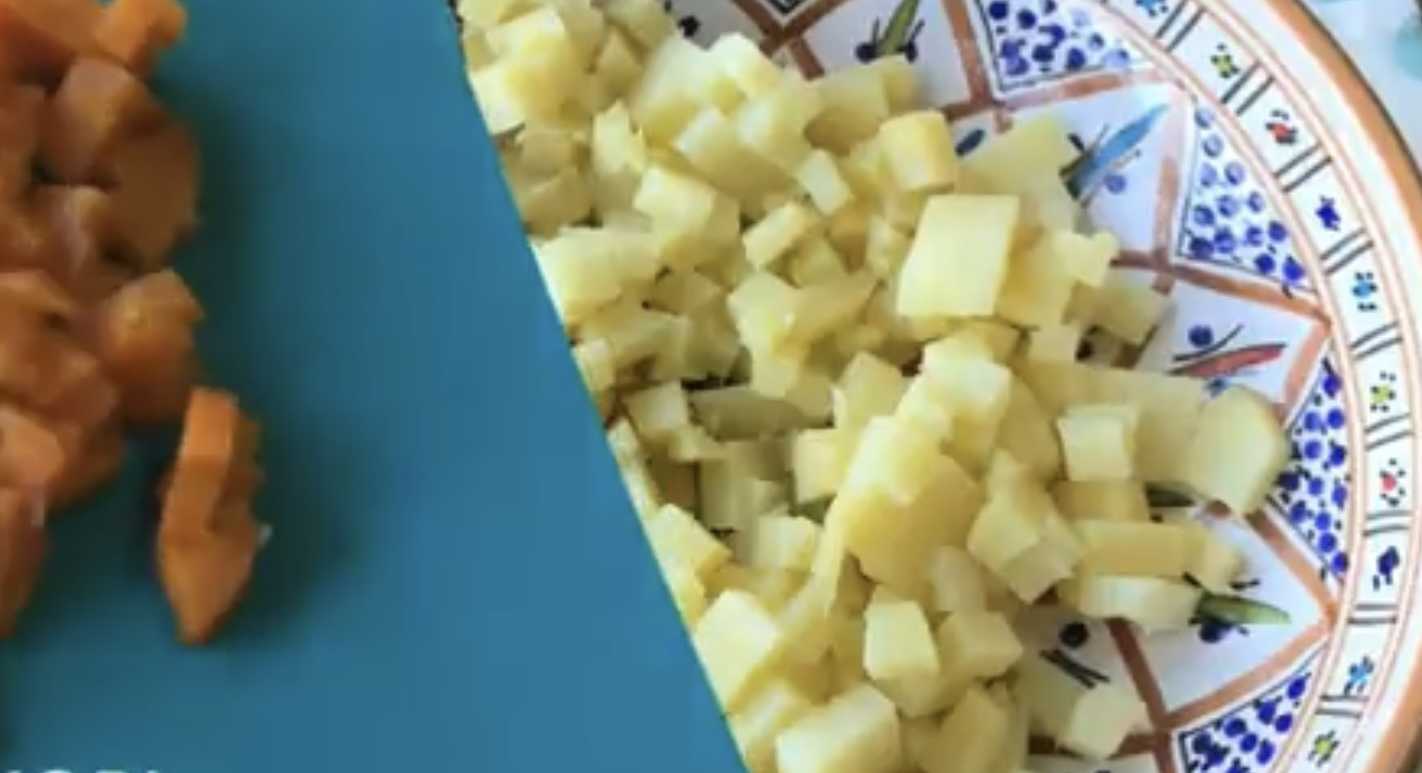 Olivier au bœuf Étape 2