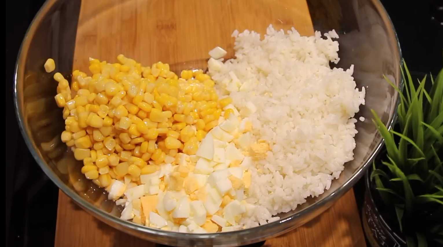 Salade de crabe aux oignons - Étape 5