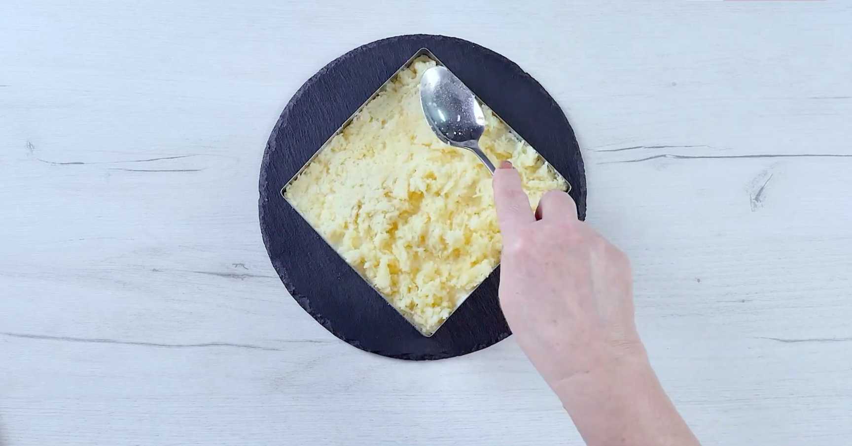 Salade de crabe aux pommes de terre - Étape 4