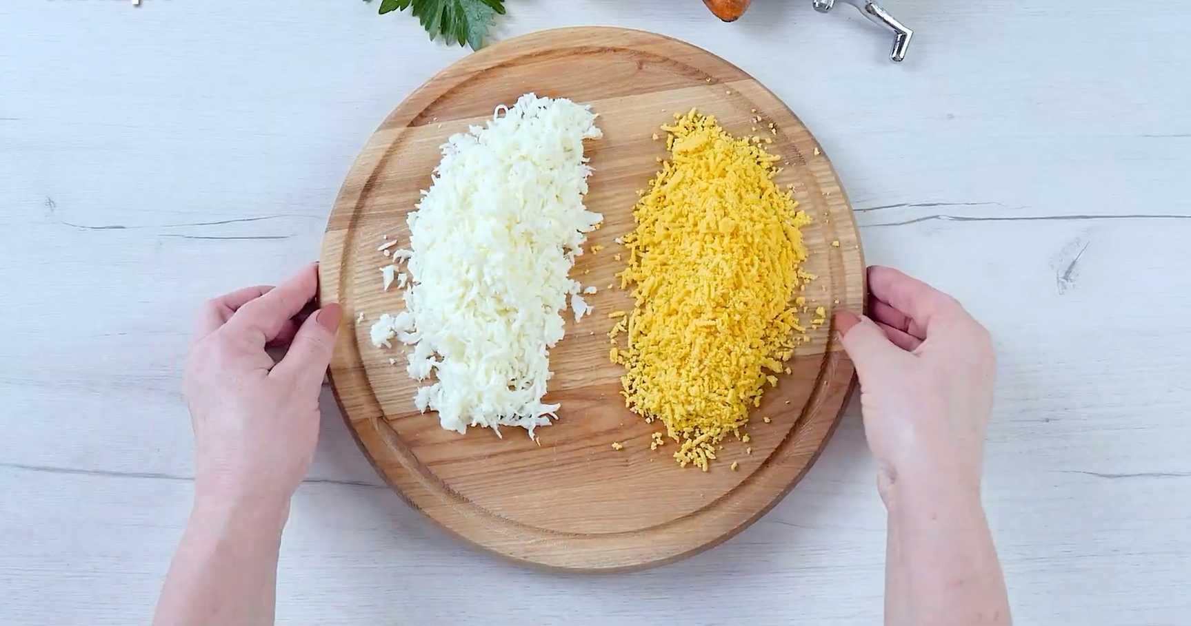 Salade de crabe aux pommes de terre - Étape 3