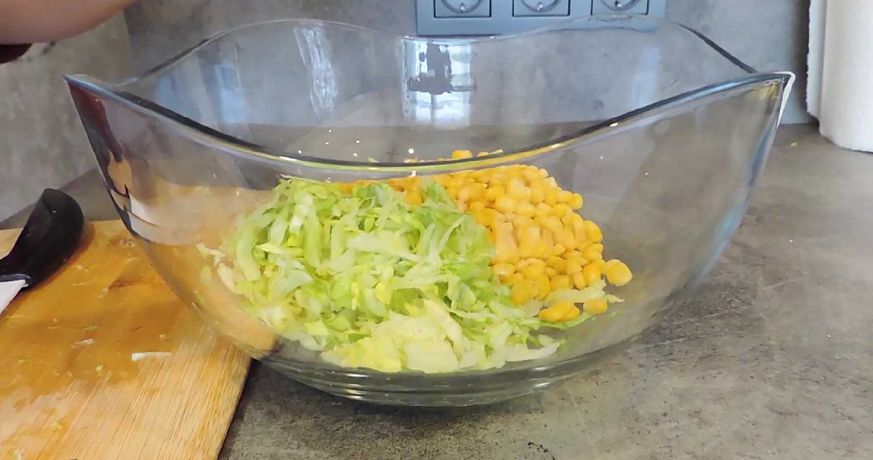 Salade de crabe iceberg - Étape 3