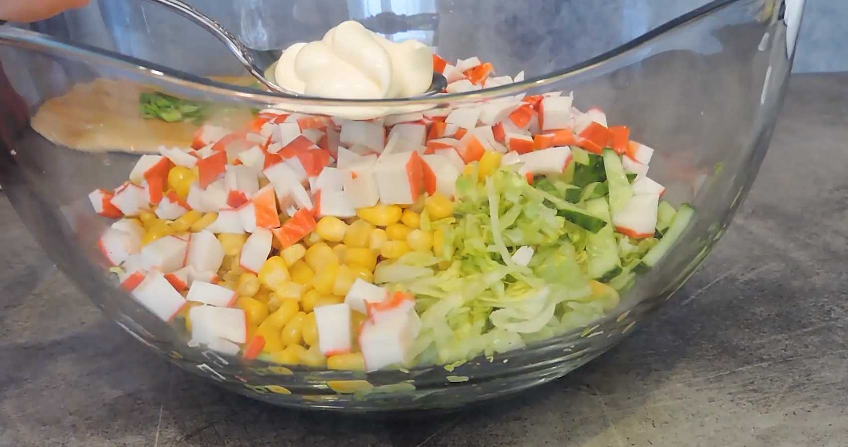 Salade de crabe iceberg - Étape 7