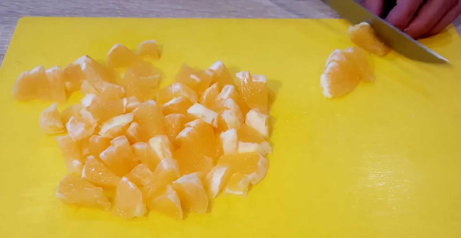 Salade de crabe à l'orange - Étape 3