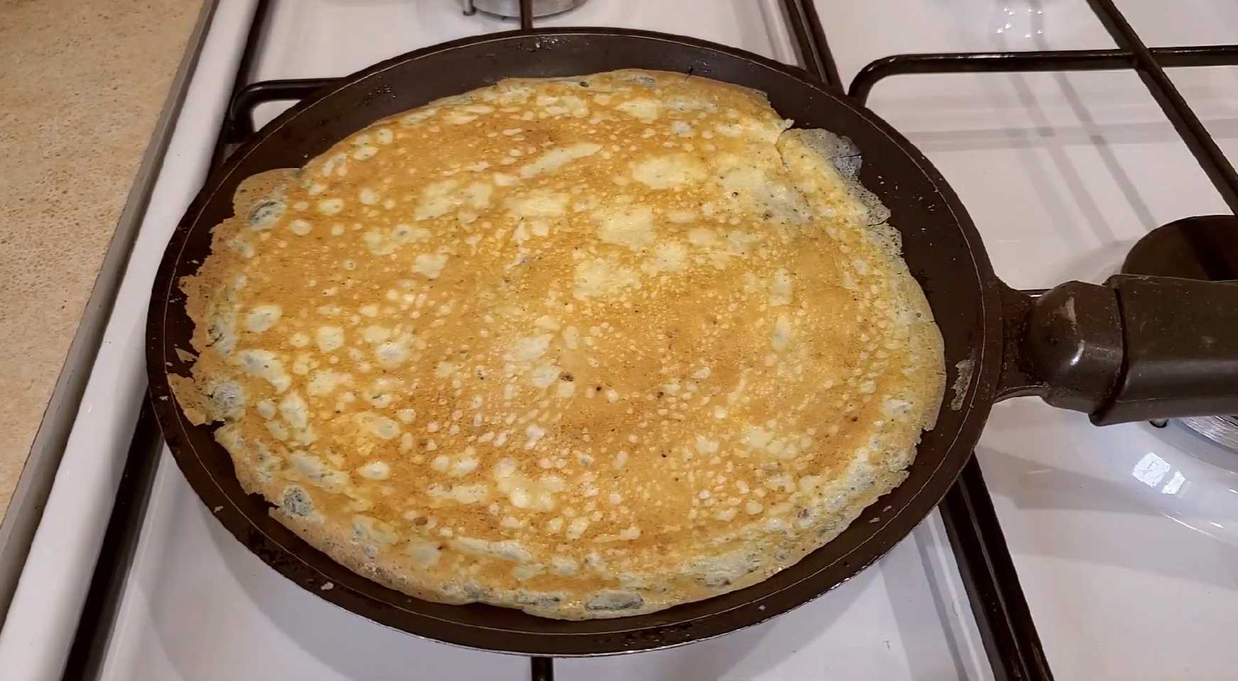 Salade de crabe avec crêpes aux œufs - Étape 4