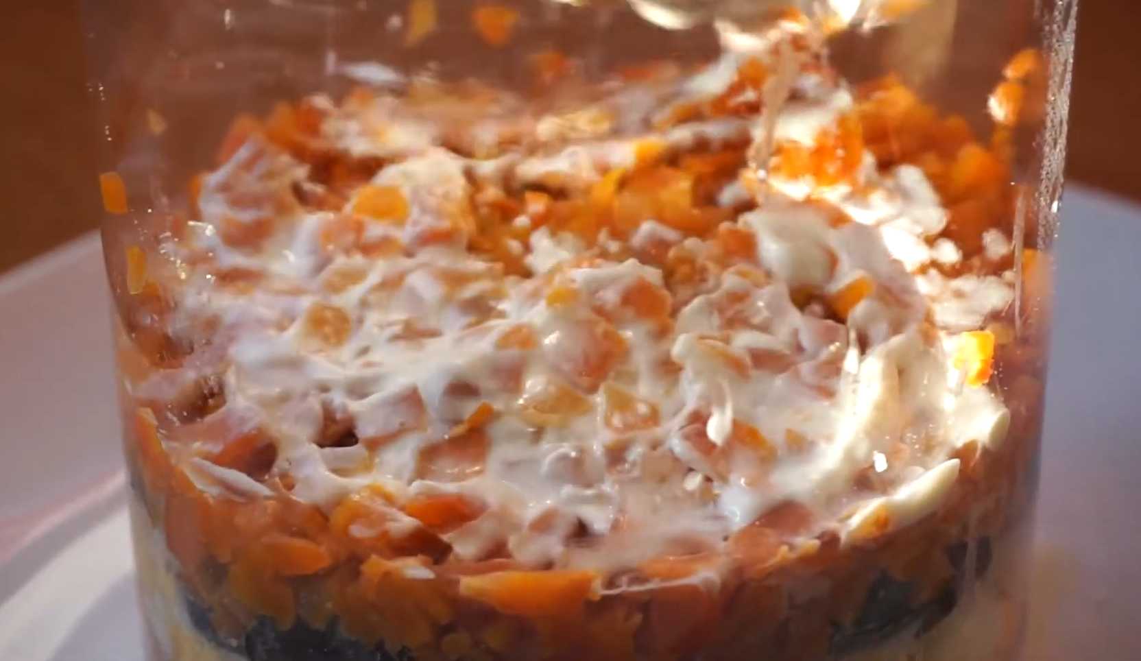 Salade de crabe avec poisson et olives - Étape 6