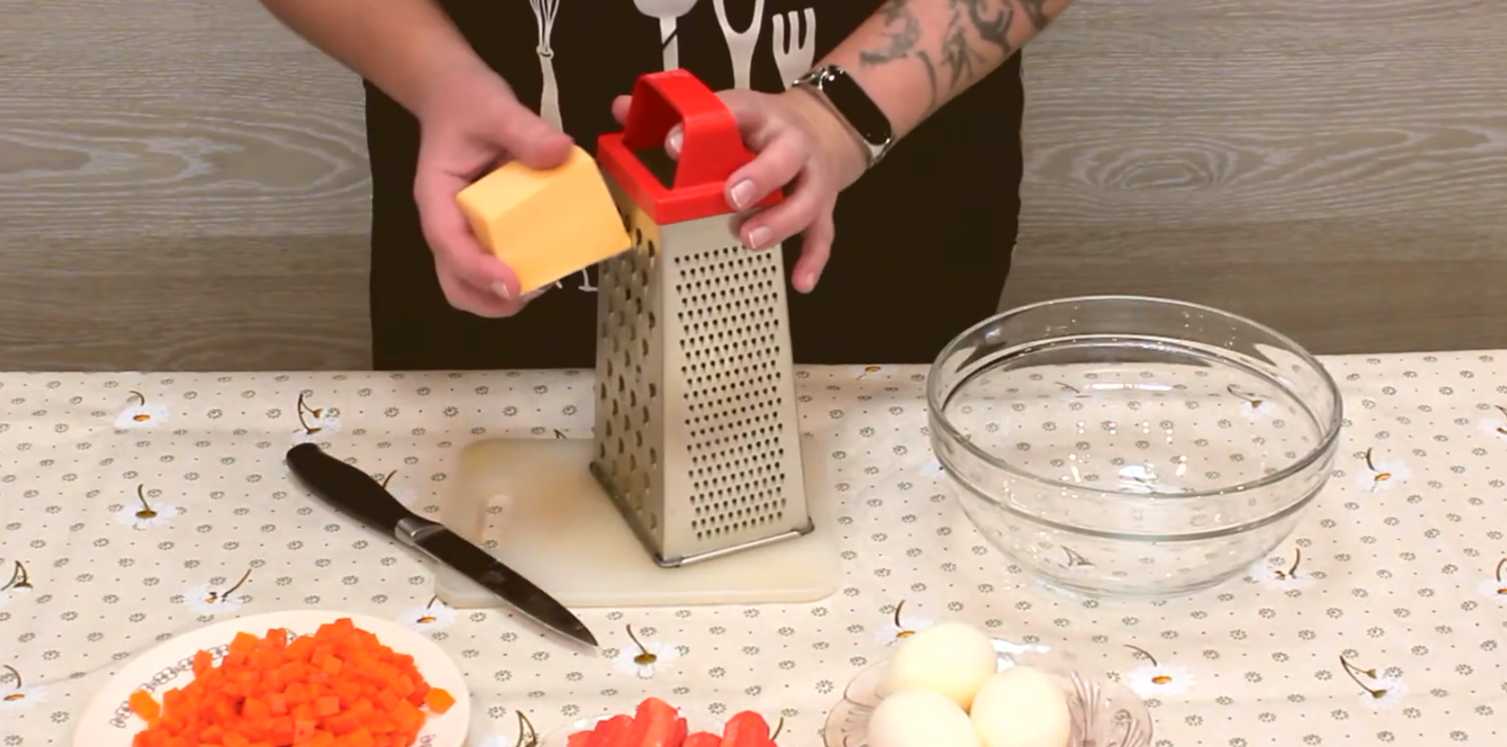 Salade de crabe au fromage - Étape 2