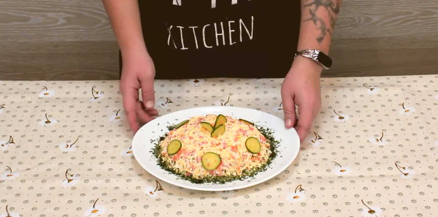 Salade de crabe au fromage - Étape 7