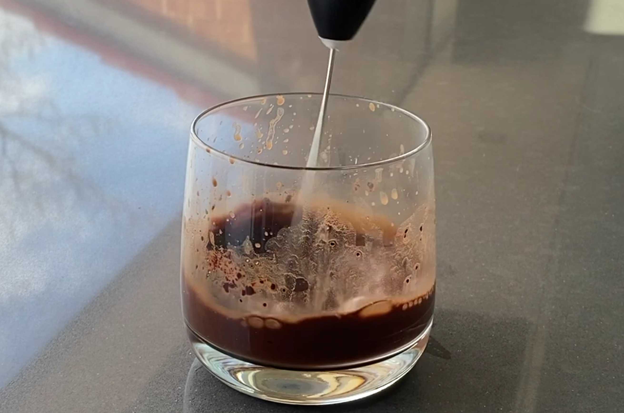 Mochaccino glacé - Étape 2