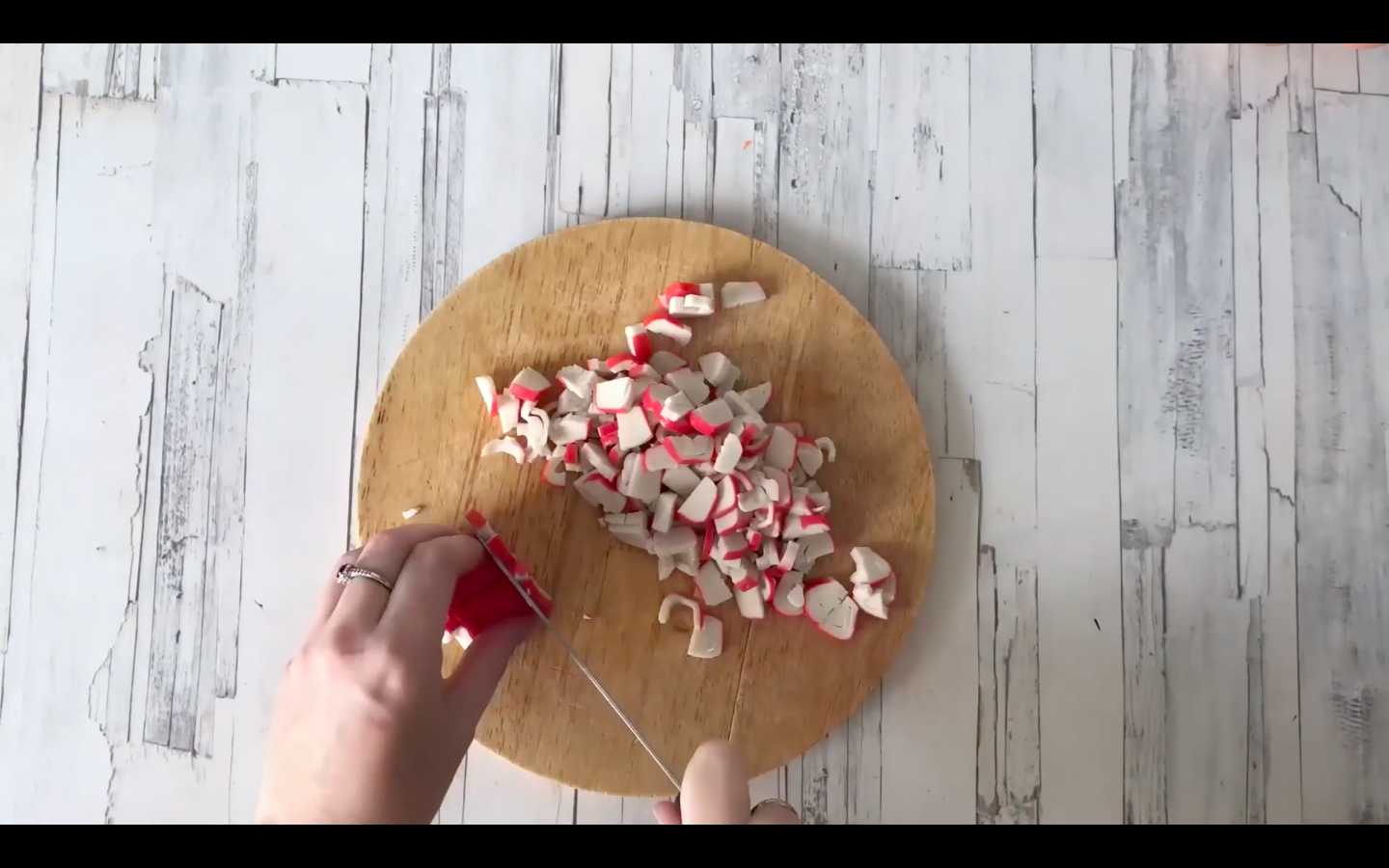 Salade de crabe au caviar - Étape 2