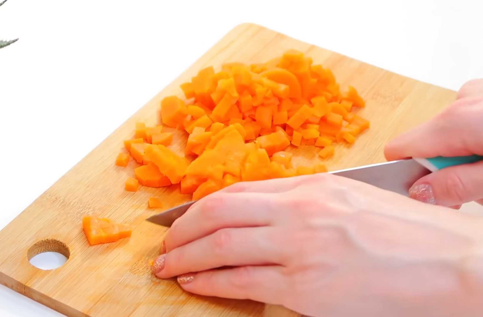 Salade Olivier classique - Étape 3