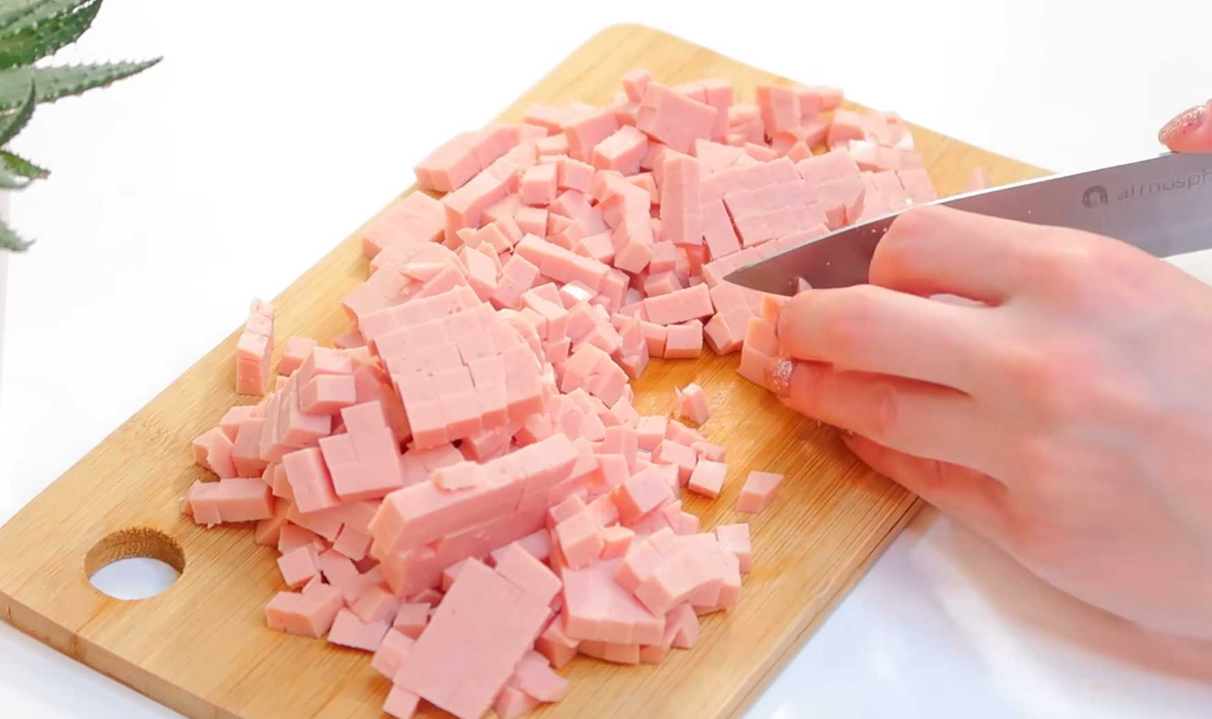 Salade Olivier classique - Étape 6