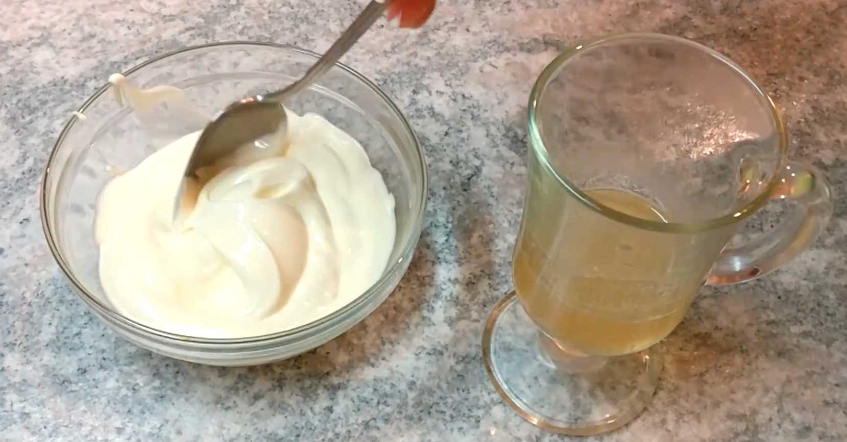 Hareng sous un manteau de fourrure en forme de poisson - Étape 5