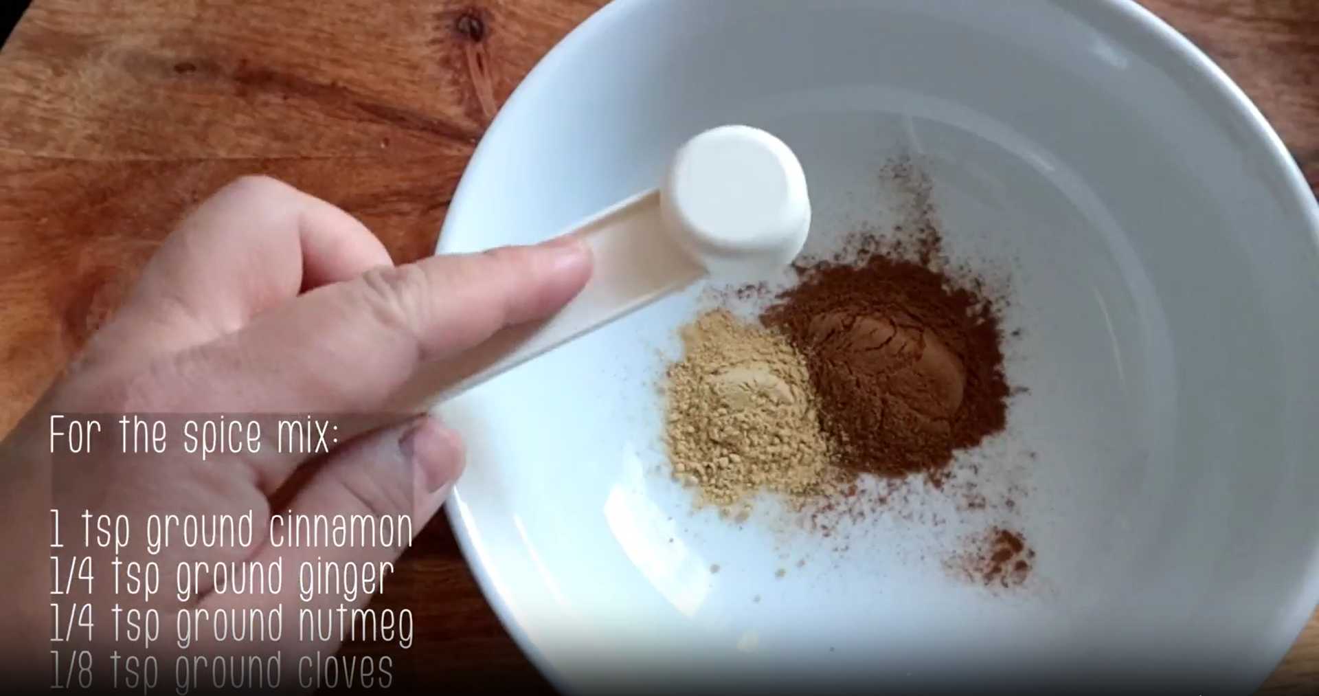 Latte à la citrouille - Étape 3