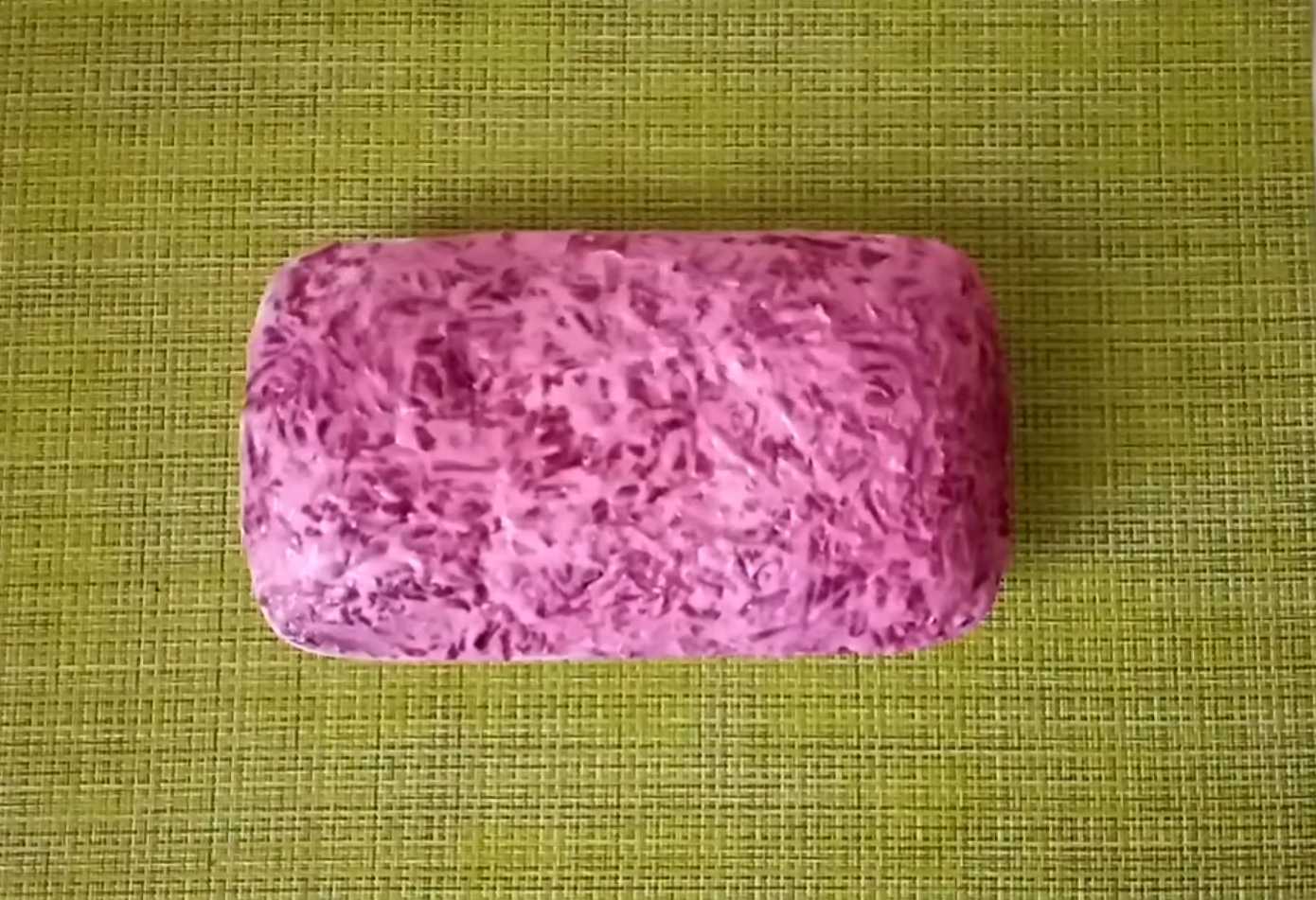 Hareng sous un manteau de fourrure sans carottes - Étape 7