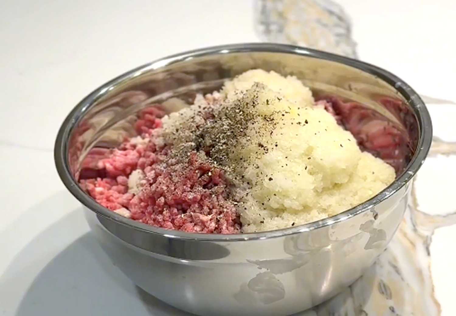 Raviolis maison - Étape 1 : Préparer la farce