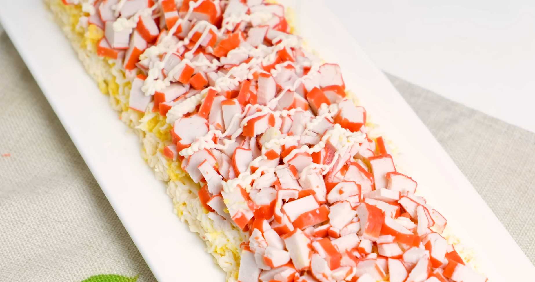 Salade de crabe au fromage fondu - Étape 8