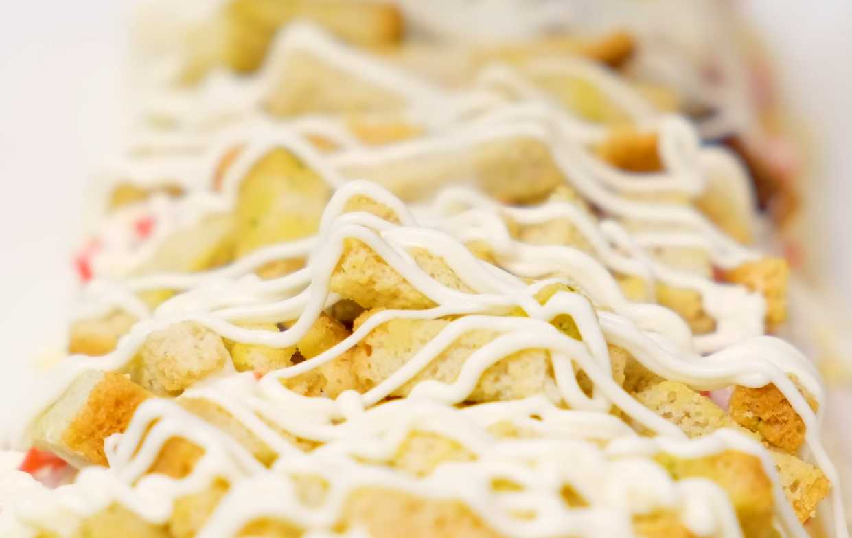 Salade de crabe au fromage fondu - Étape 9