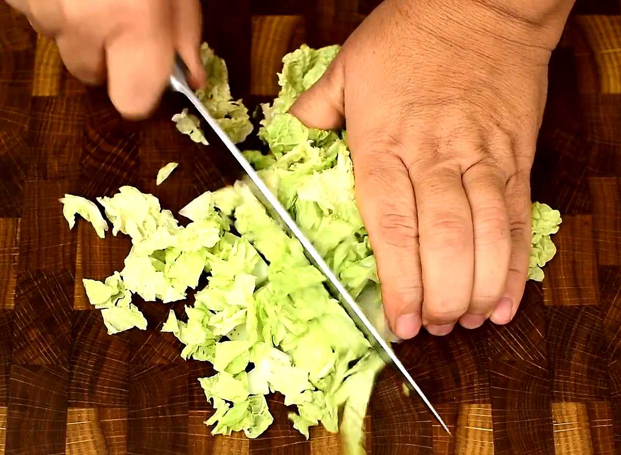 Salade de crabe sans œufs ni maïs - Étape 4