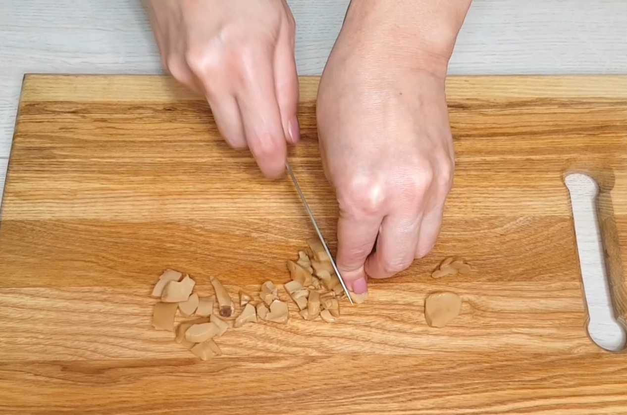 Salade de crabe aux petits pois - Étape 3