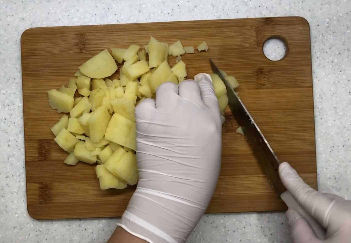 Olivier avec la dinde - Étape 3