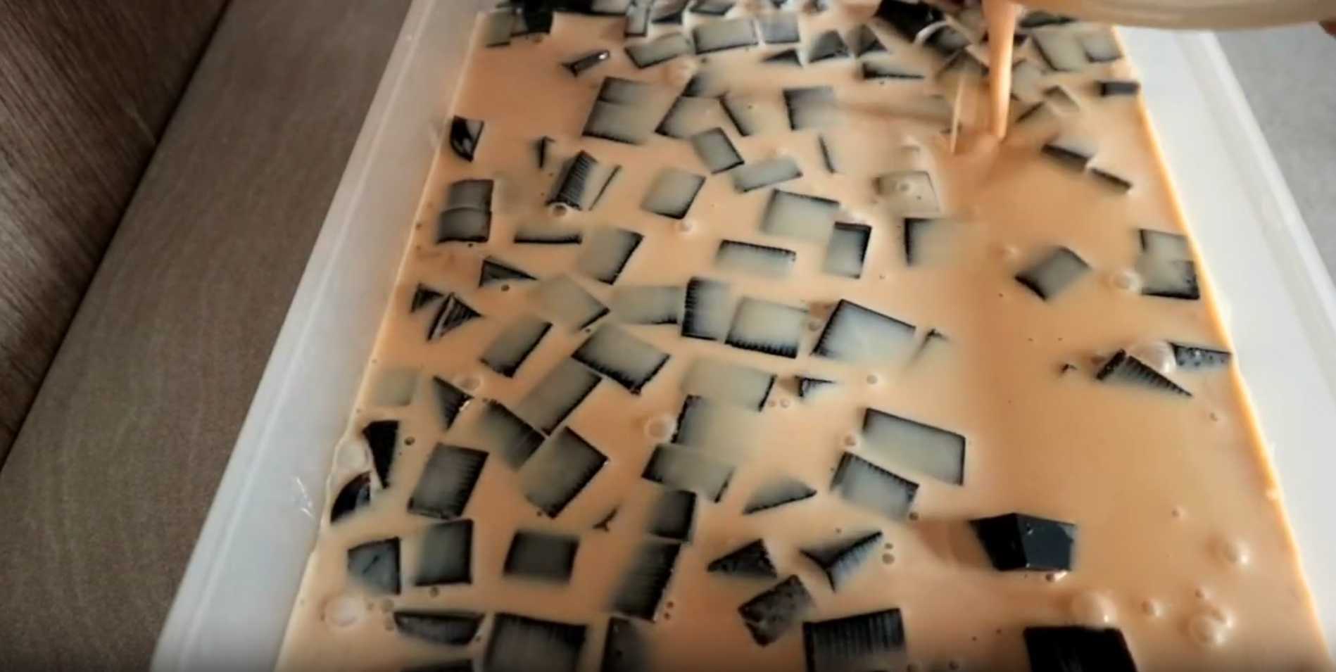 Gelée de café à la crème - Étape 8