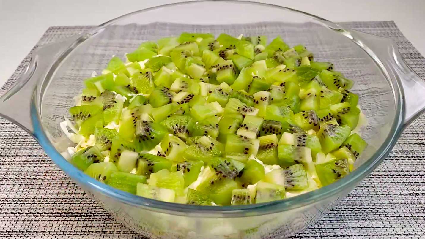 Salade de crabe au kiwi - Étape 5