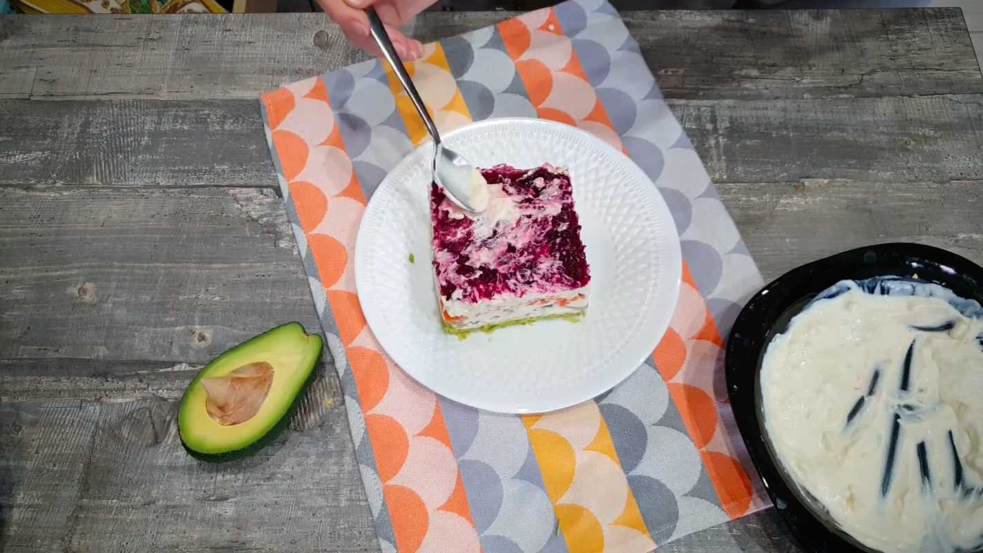 Hareng sous un manteau de fourrure - Étape 6