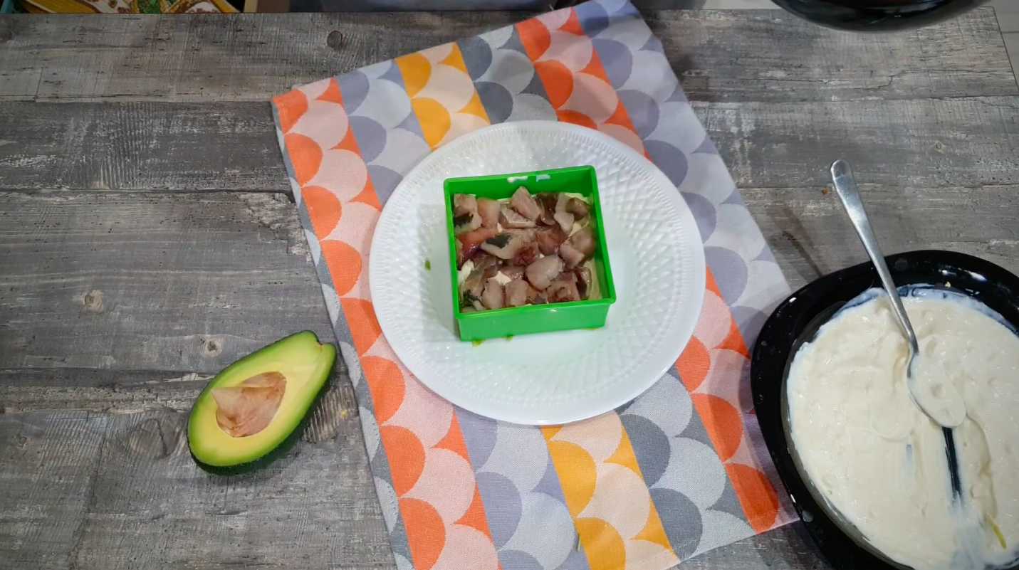 Hareng sous un manteau de fourrure - Étape 3