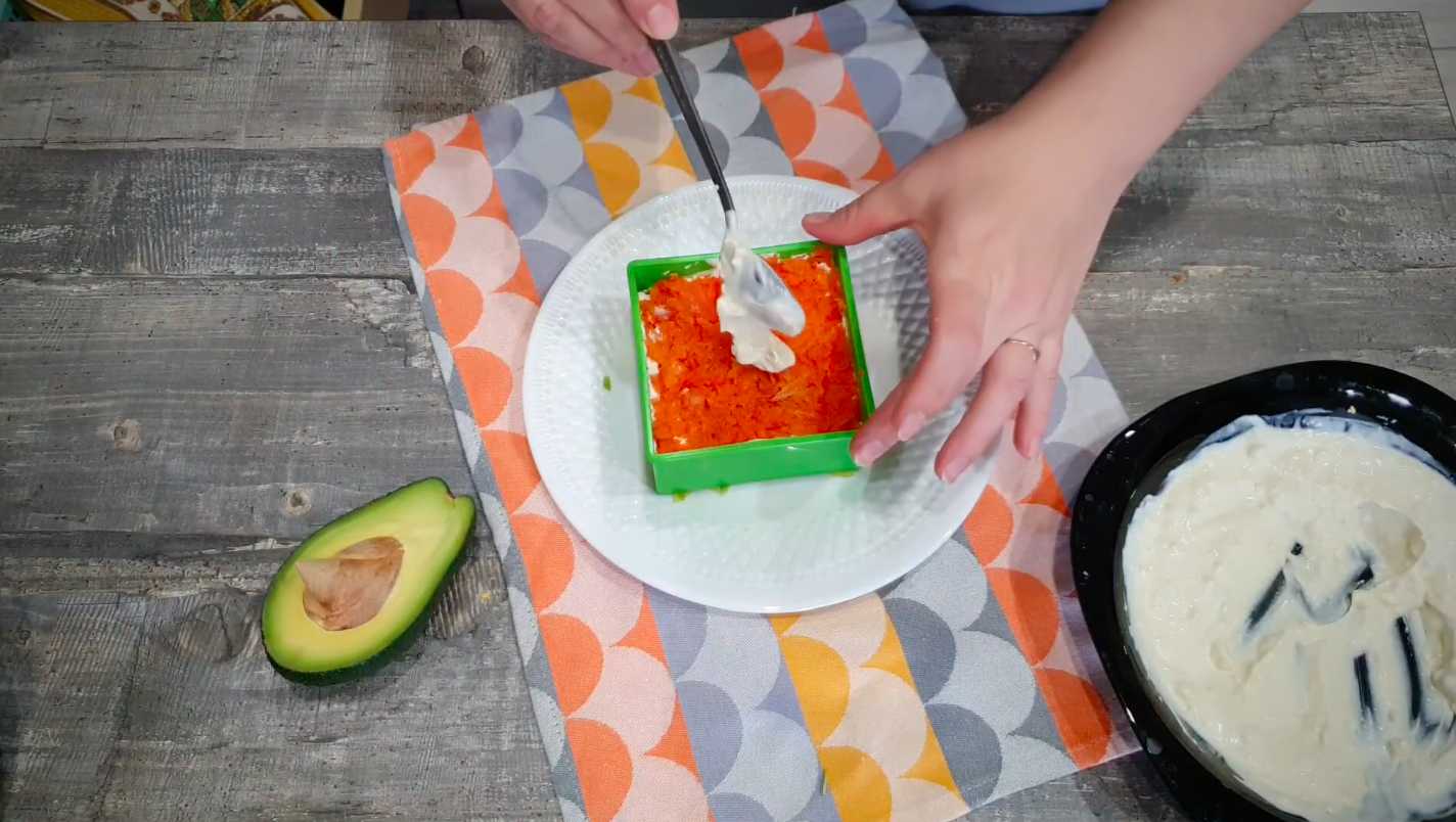 Hareng sous un manteau de fourrure - Étape 4