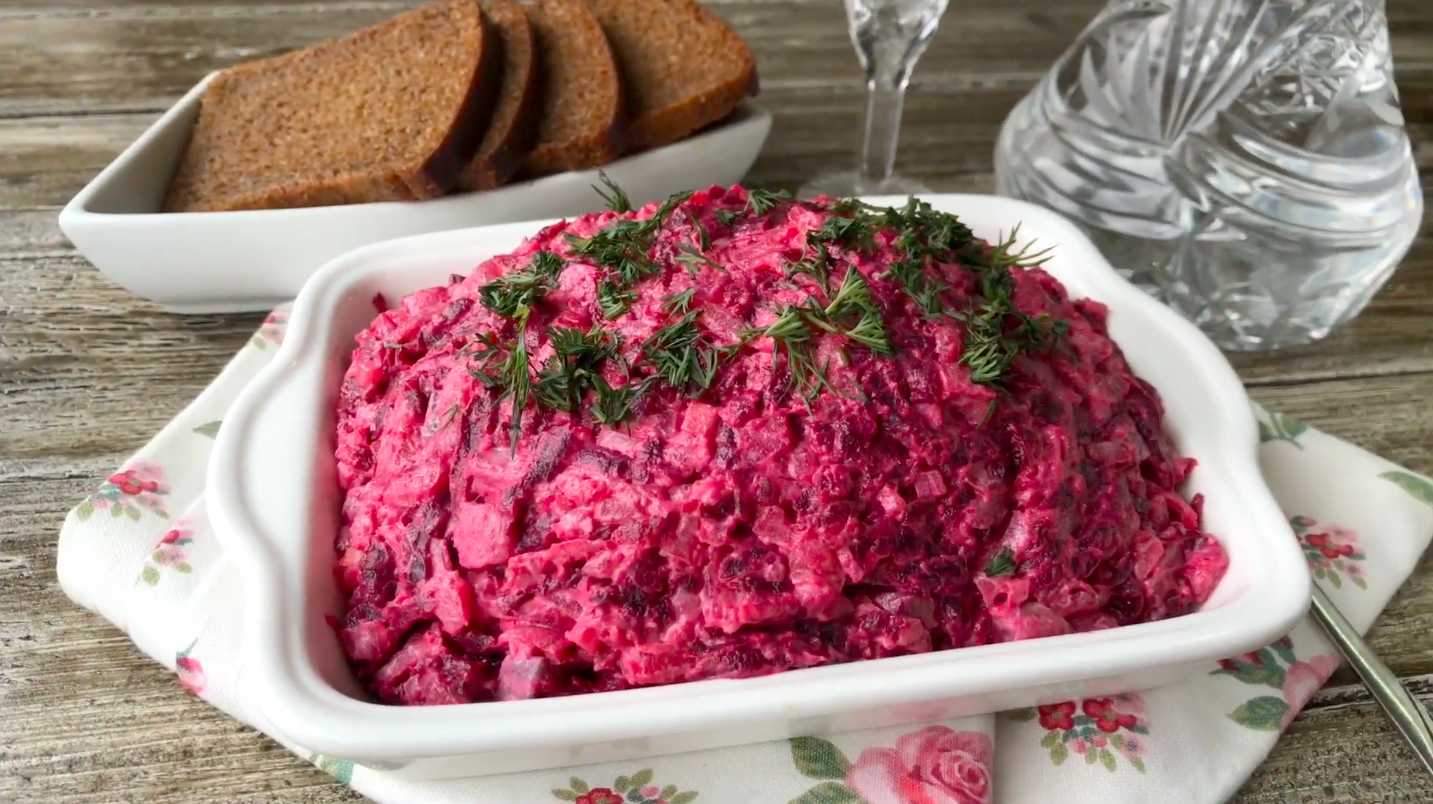 Hareng paresseux sous un manteau de fourrure - Étape 6