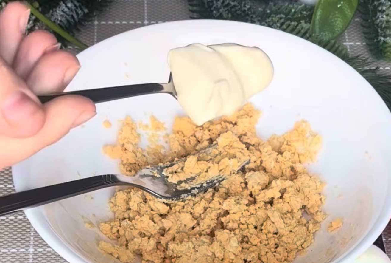 Œufs mimosa au caviar - Étape 2