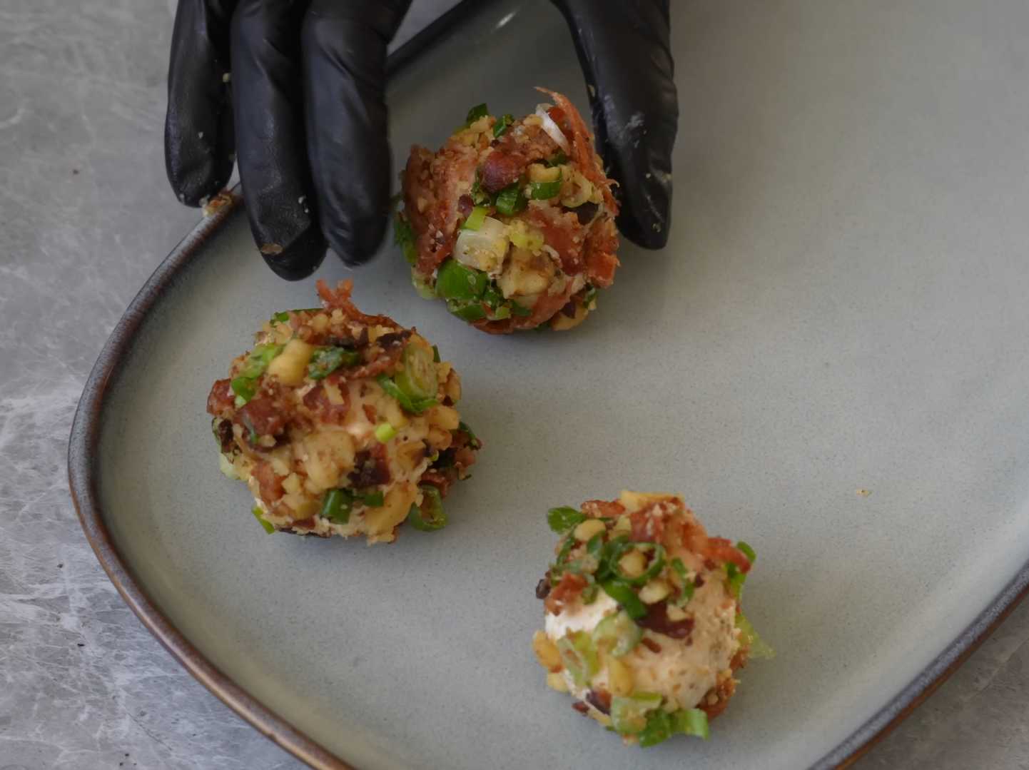 Boulettes de fromage et de bacon - Étape 9