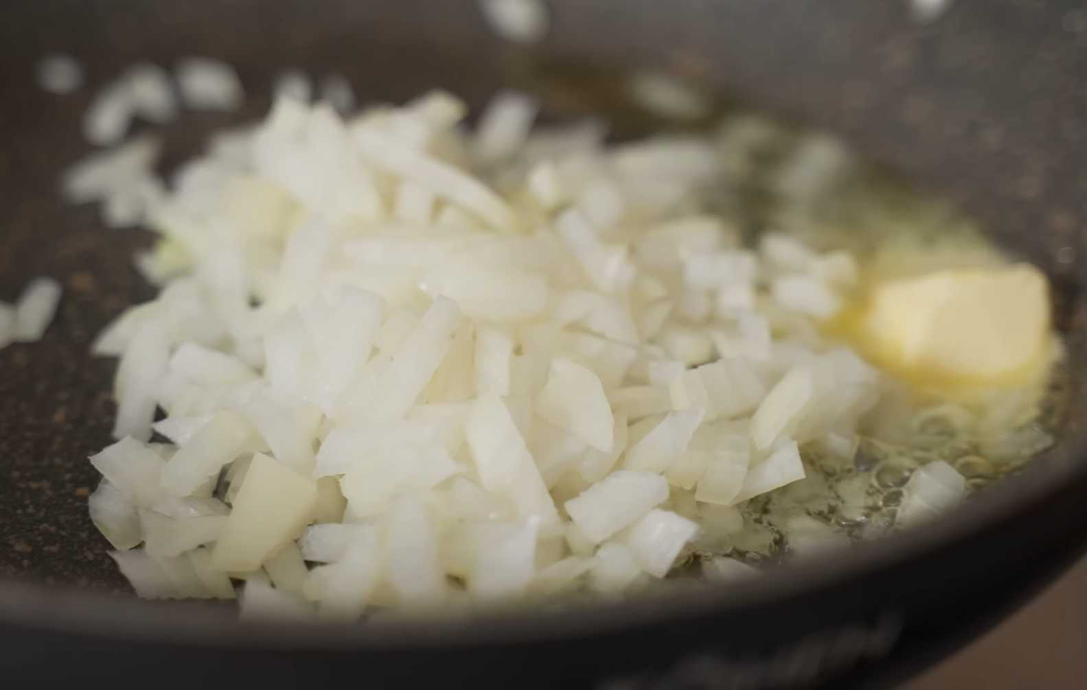 Crêpes au poulet et aux champignons - Étape 8