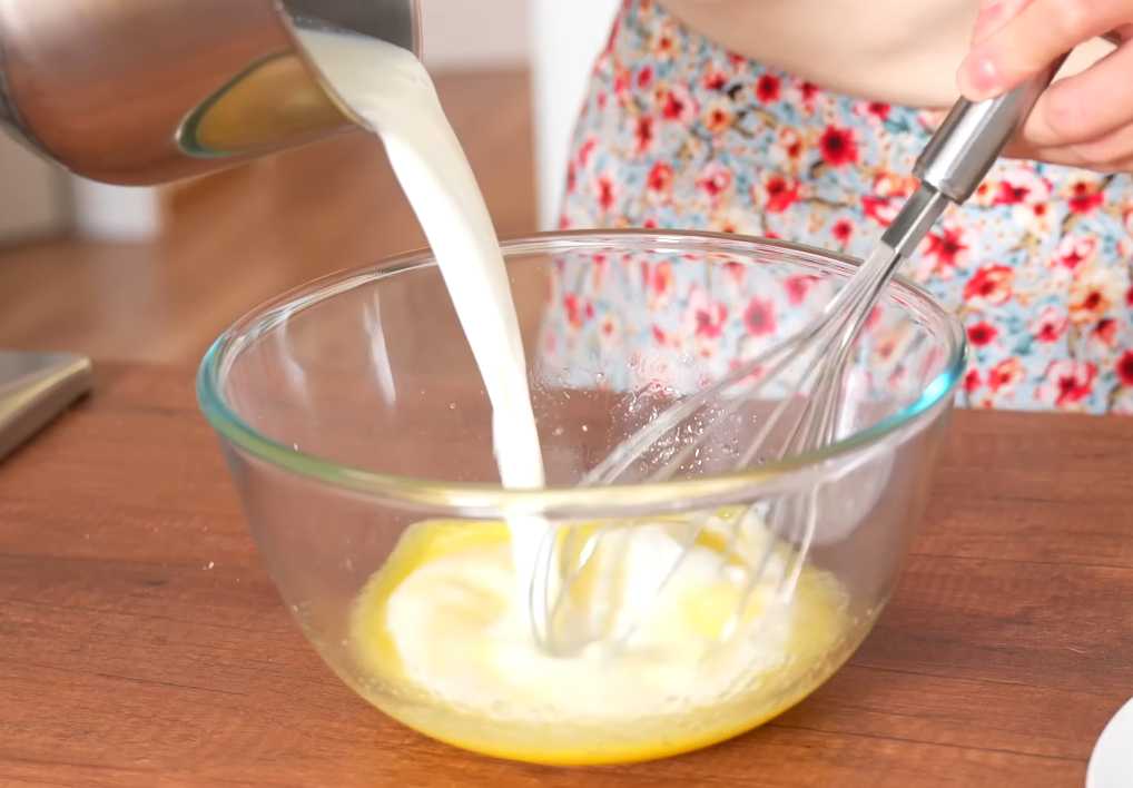 Crêpes au poulet et aux champignons - Étape 3