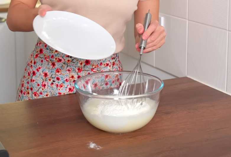 Crêpes au poulet et aux champignons - Étape 4