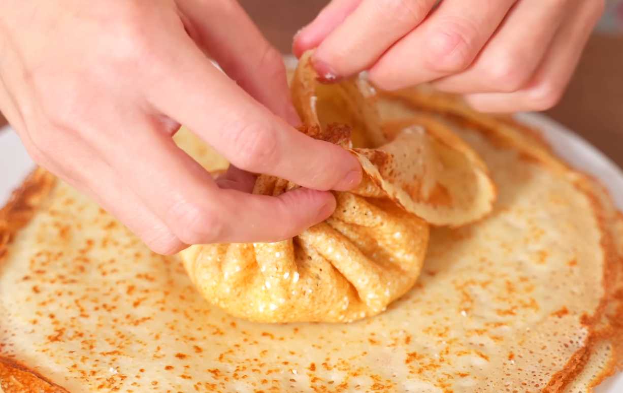 Crêpes au poulet et aux champignons - Étape 13