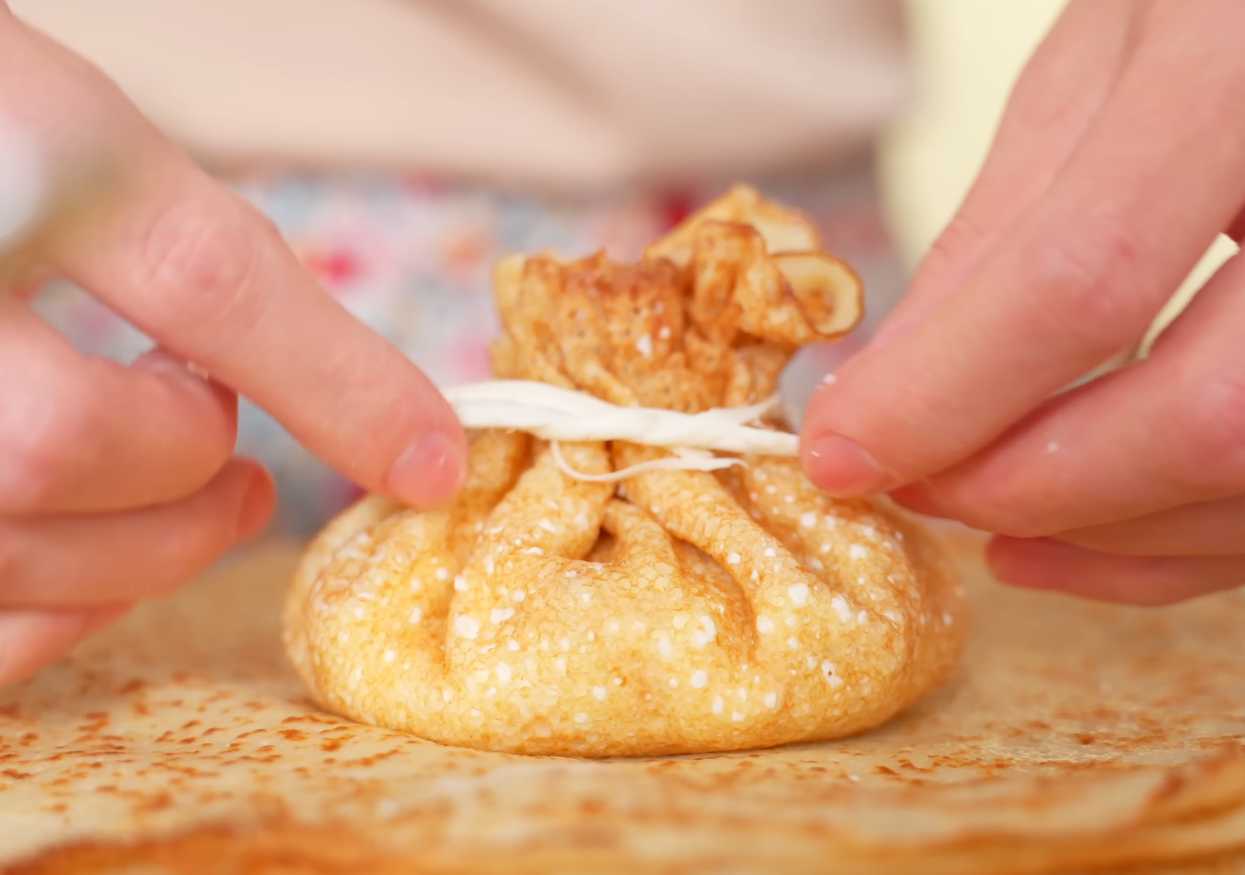 Crêpes au poulet et aux champignons - Étape 14