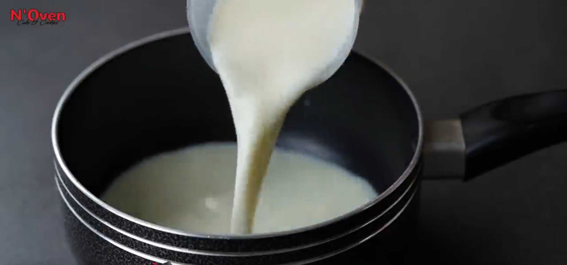 Pouding au café - Étape 2