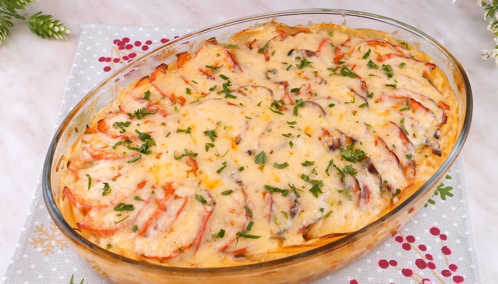 Filet de poulet aux champignons cuit au four - Étape 18