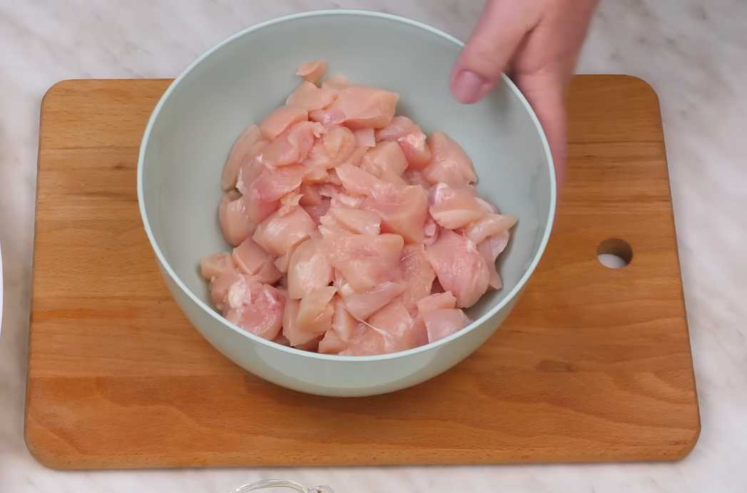 Poulet rôti aux champignons - Étape 1